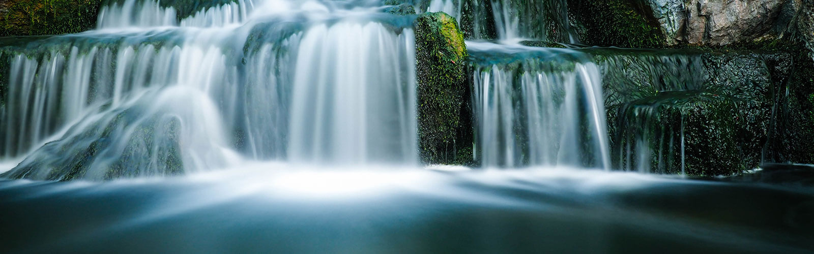 Wasserfall Bach Steine